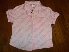 Ladies Womens Women's Juicy Couture Pink Pajama Set Size Small Brand NEW