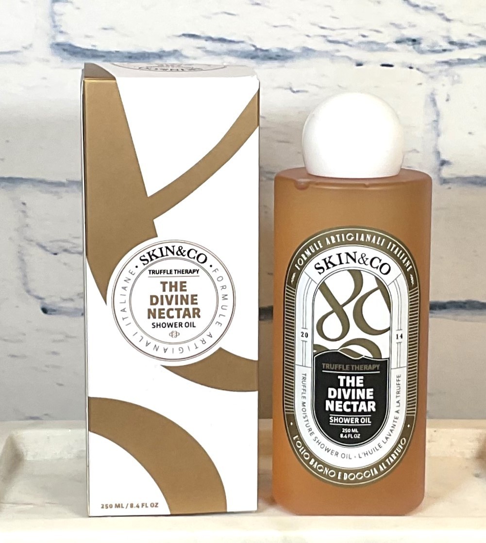 NEW IN BOX SKIN & CO The Divine Nectar Shower Oil 8.4 fl oz Truffle Therapy