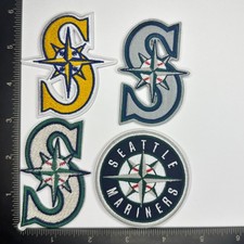 Seattle Mariners Iron /Sew On Embroidered Patch
