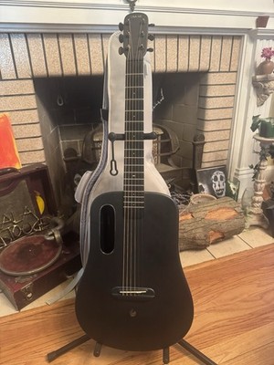 LAVA MUSIC ME Black Carbon Fiber 36'' Guitar Model# CTFW1116, Excellent Condition