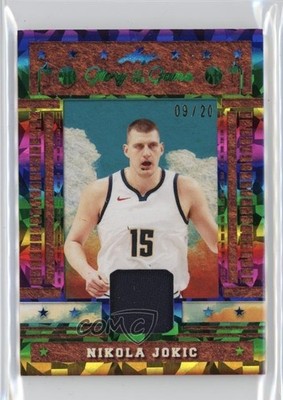 2025 Leaf Glory of the Game Used Holo Rainbow 9/20 Nikola Jokic #GU-43 0u66