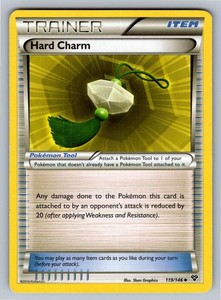 Hard Charm 119/146 XY Base Set Uncommon Trainer