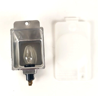 Lamp, Socket, Lens, and Light Support Bracket Assy for Maytag Dryer MED6230HW3