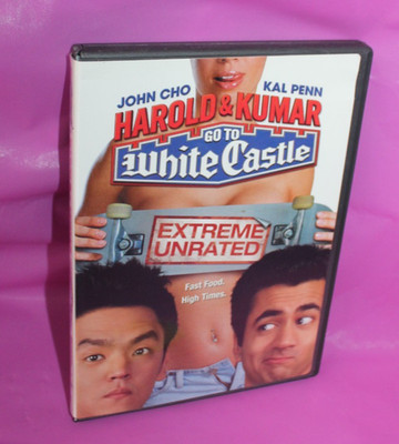 Harold & Kumar Go To White Castle Extreme Unrated Edition DVD Movie Kal Penn