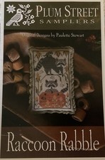 Plum Street Samplers Raccoon Rabble Pumpkin C...