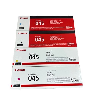 Canon 045 Toner 4 Pack CMYK Genuine OEM Sealed New Fast Ship