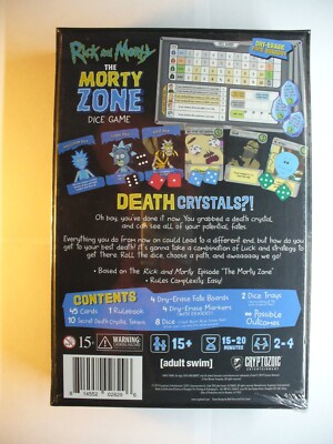 Rick & Morty: The Morty Zone Dice Game - Fun Roll-and-Write Game Based On Season 4 - View #8