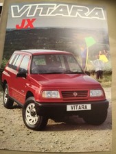 Suzuki Vitara JX Car Brochure - September 1993