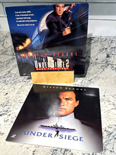 STEVEN SEAGAL Tommy Lee Jones "Under Siege  Under Siege 2" Drama Laserdisc Set