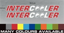 Intercooler Window Decals / stickers - Scania