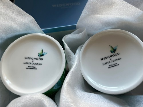 Wedgewood Jasper Conran Set Of 2 Floral Mugs NEW - Picture 4 of 7