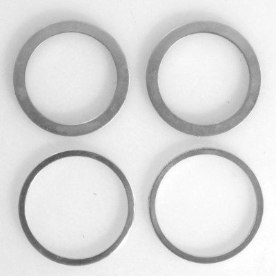 Reduzierring 25,4x22,2mm und 25,4x20mm je 2 Stück Distanzring für Kreissägeblatt