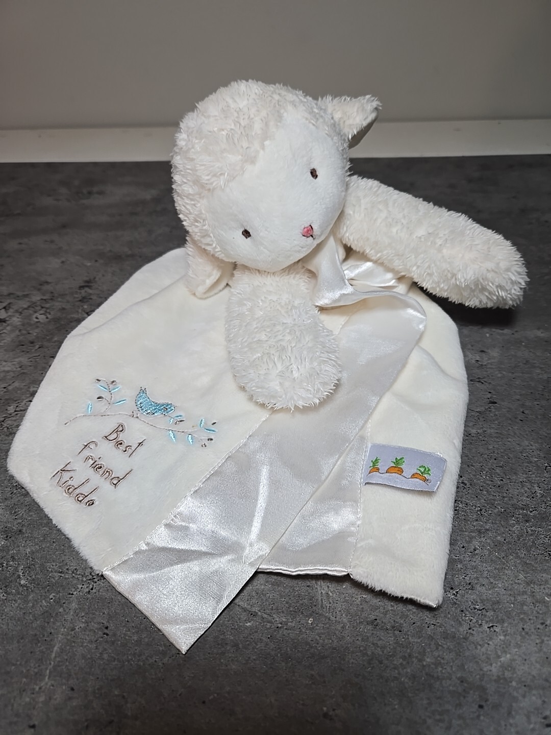 Bunnies By The Bay Lamb Security Blanket Best Friend Kiddo Plush Baby Lovey 16