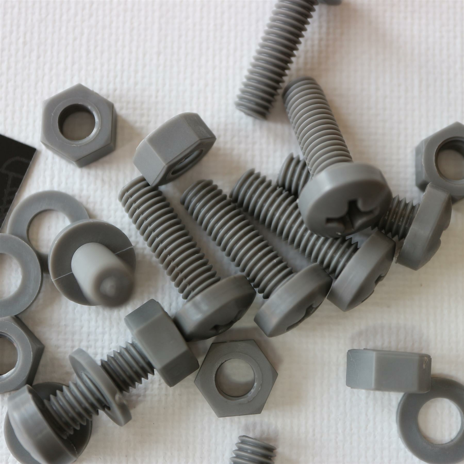 Viti A Testa Esagonale In PVC UPVC - 10 Pezzi M8 X 100mm, Resistente All'Acqua E Ossidazione, Per Usi Chimici E Industriali - Foto 5