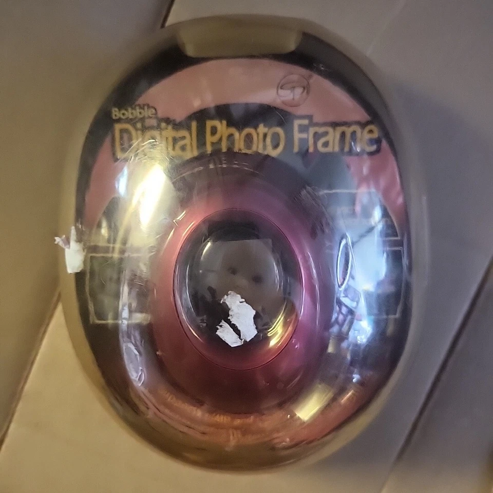 Pink Bobble Digital Photo Frame by SPI 1.5 in. Windows/Mac Holds 100 Photos! NEW - Image 3 of 4