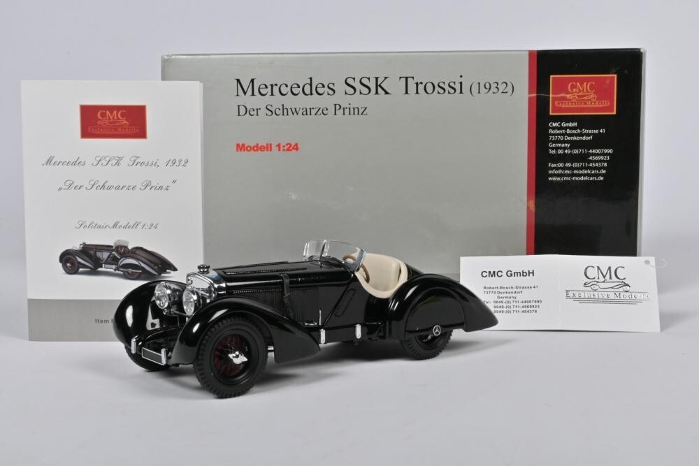 CMC GmbH Solitair Modell 1:24 Mercedes Benz 500 K Spezialroadster 