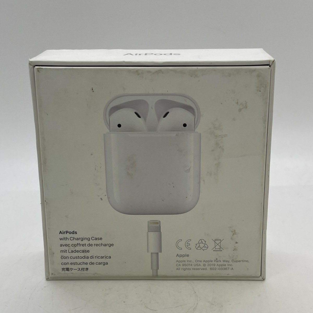 PARTS ONLY** Apple AirPods 2nd Generation with Charging Case