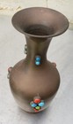 Nice old middle-eastern / tibetan metal vase — photo 1