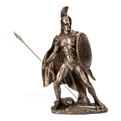 Leonidas Griechischer Spartaner Held König Krieger Statue Skulptur Figur 25 cm