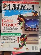 Amiga World December 1992 Pre-Owned USA English Magazine VG/VF Condition