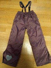 Tolle Creamie Schneehose Schneeanzug Skihose Kinder Mädchen Gr. 122 Lila Plum