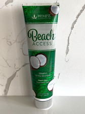 Hempz Beach Access Tanning Bed Lotion Blissful White DHA Bronzer 9.5 oz