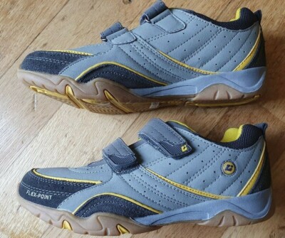 Killtec Sneaker/Freizeitschuhe Jungen/Mädchen/Unisex--Gr.30--grau/gelb---Neu
