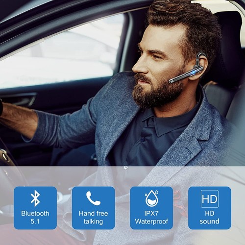 Trucker Wireless Mic Blue Parrot Auricular Bluetooth con cancelación de ruido. - Photo 7 sur 8