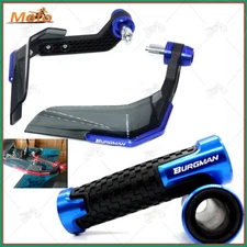 For Suzuki Burgman CNC Handlebar Grips End Handguard Shield Hand Guard Protector