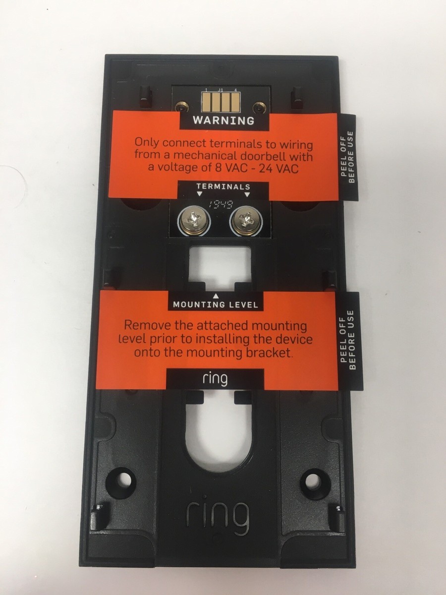 Ring Video Doorbell wall plate mount bracket First Generation 1st