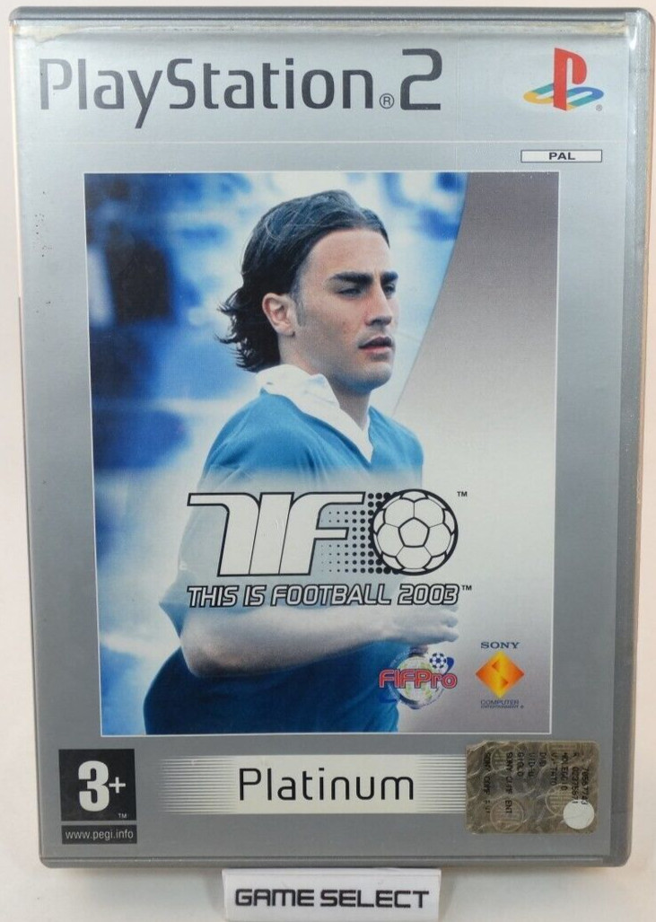 THIS IS football 2003 sony ps2 playstation 2 pal - - Original Complet