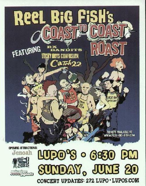 fillmore reel big fish Live! In Concert! : Fish, Rock Ridge Music: CDs & Vinyl REEL BIG FISH CONCERT FLYER
