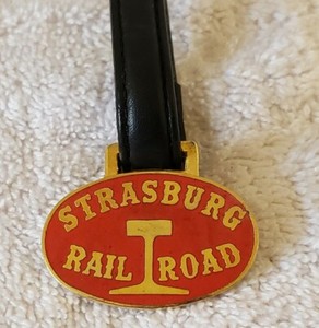 railroad watch fob