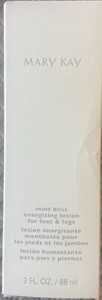 Mary Kay MINT BLISS Energizing Lotion for Feet & Hands NIB 3 oz..