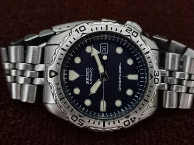 RARE VINTAGE SEIKO SDS097K DIVER 7002-7020 AUTOMATIC MEN WATCH 440690 | eBay