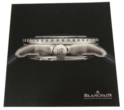 Blancpain Watch UK Brochure Catalogue 2019 194 Pages BRAND NEW