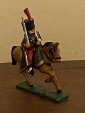 Napoleonic French cavalry lead soldier Horse