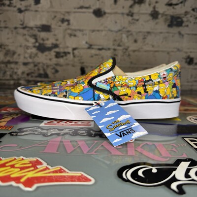 Vans The Simpsons Springfield Slip-On Sz 9.5