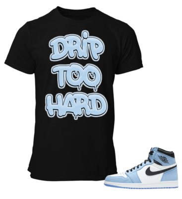 university blue jordan 1shirt