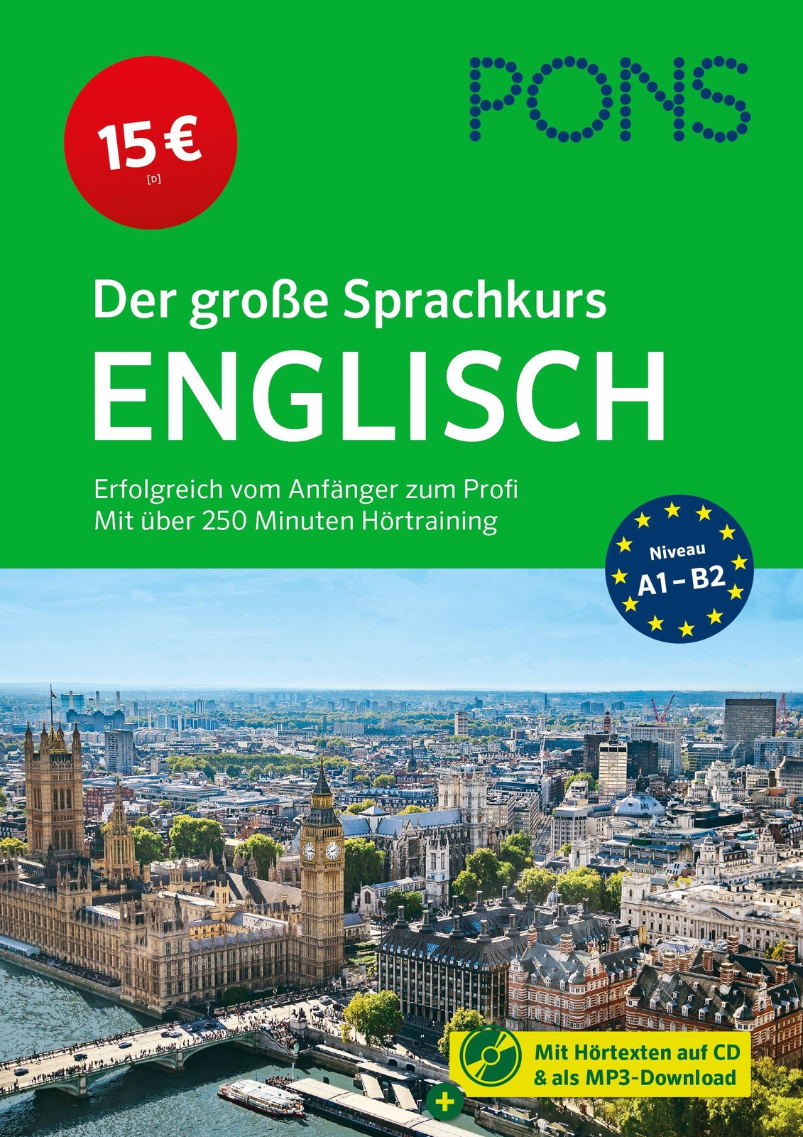 Thumbnail - Pons Der Große Sprachkurs Englisch | Taschenbuch | 352 S. | Deutsch |