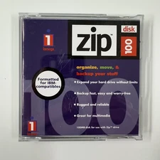 Iomega 100MB Zip Diskette Floppy IBM Compatible
