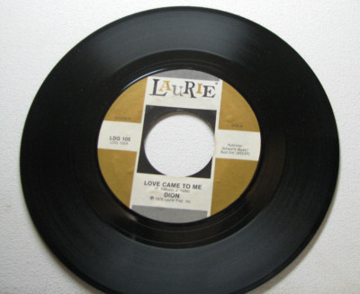 45 RPM Single---  DION:   Love Came To Me / Sandy