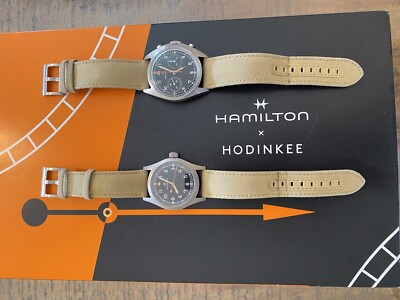Hodinkee Hamilton Khaki Field Mechanical Collector's Set Limited Edition  Rare
