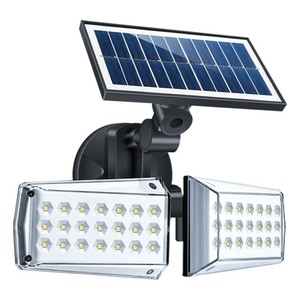 163led Solarleuchte Mit Bewegungsmelder Solarstrahler Aussenleuchte Gartenlampe Ebay