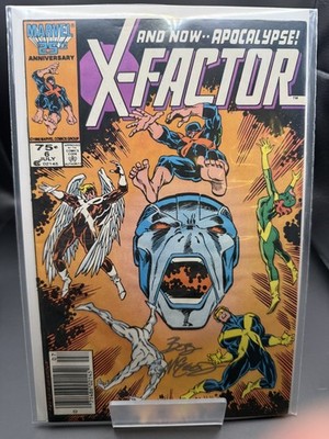 X-Factor #6 (1st Full Appearance of Apocalypse) signed by Bob McLeod