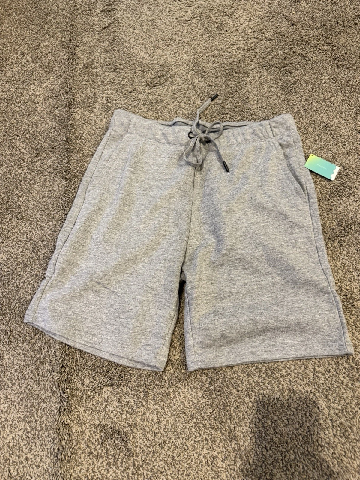 SEA-DOO 4547081257 - Men's French Terry Jogger Shorts - Smoke Grey- Size XL