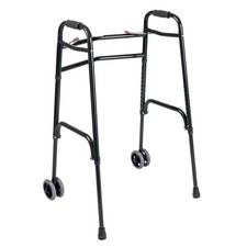 Dynarex Bariatric Heavy Duty Steel Walker 700lb Capacity Folding Mobility Aid.