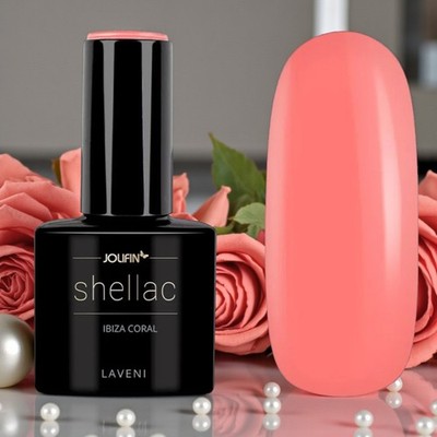 Jolifin UV LED LAVENI Shellac Nagellack Gel Ibiza Coral Nagelstudio Nail Art Top