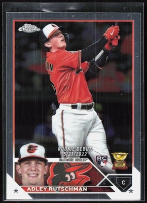 2023 Topps Chrome Update Adley Rutschman USC1 Baltimore Orioles