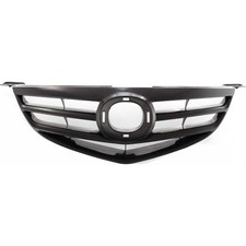 Grille Assembly Black Shell And Insert For 2004-2006 Mazda 3 I S Sp23 Sedan